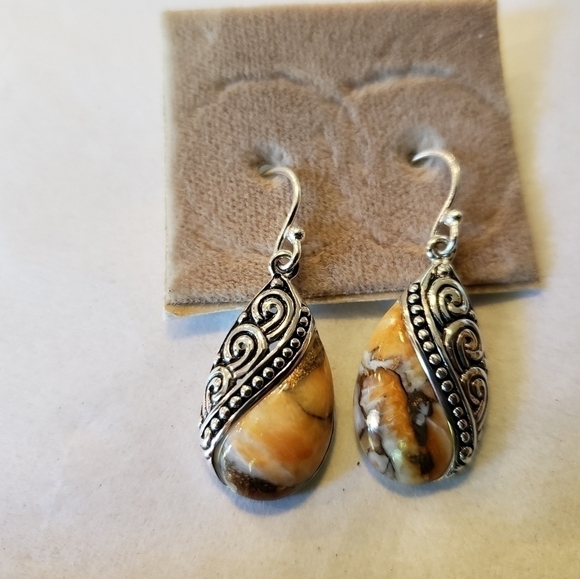 Jtv Spiny Oyster Ring And Earrings NWT - Picture 7 of 14